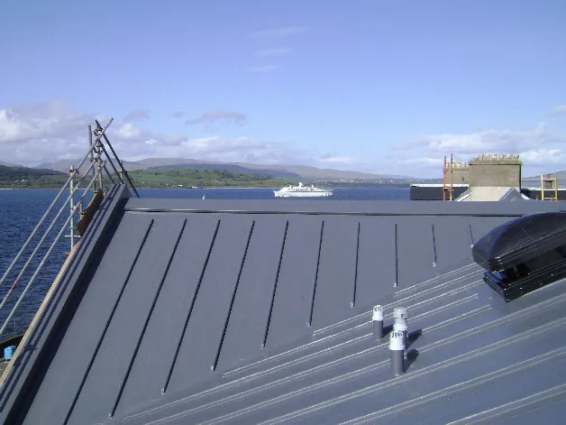Commercial flat roofing and industrial roofing works in Scotland by Modern Roofing