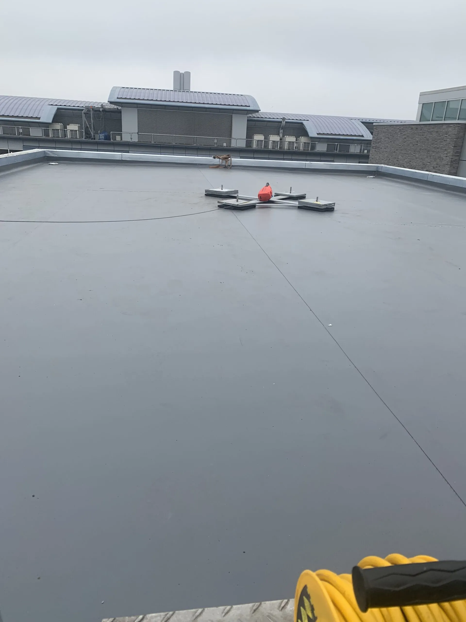 Industrial roof refurbishment works by Modern Roofing
