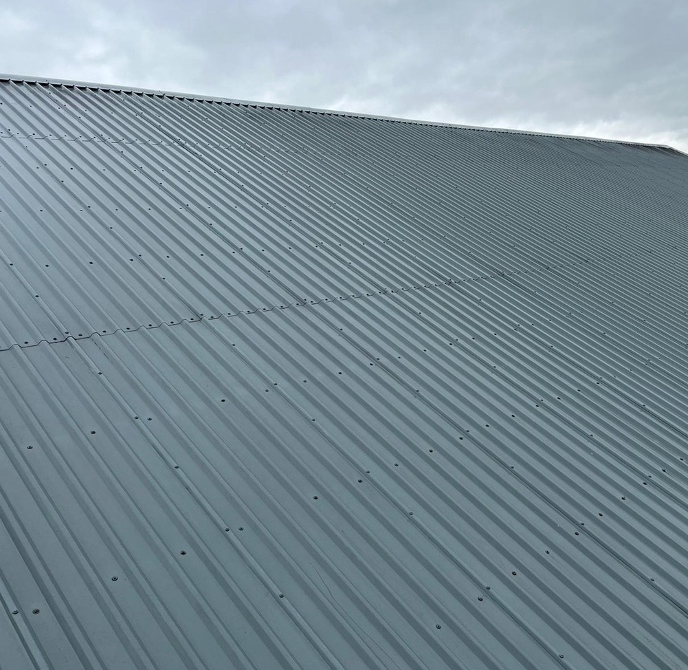 Merlin Grey box profile roof installed at Carlton Bingo in Stirling