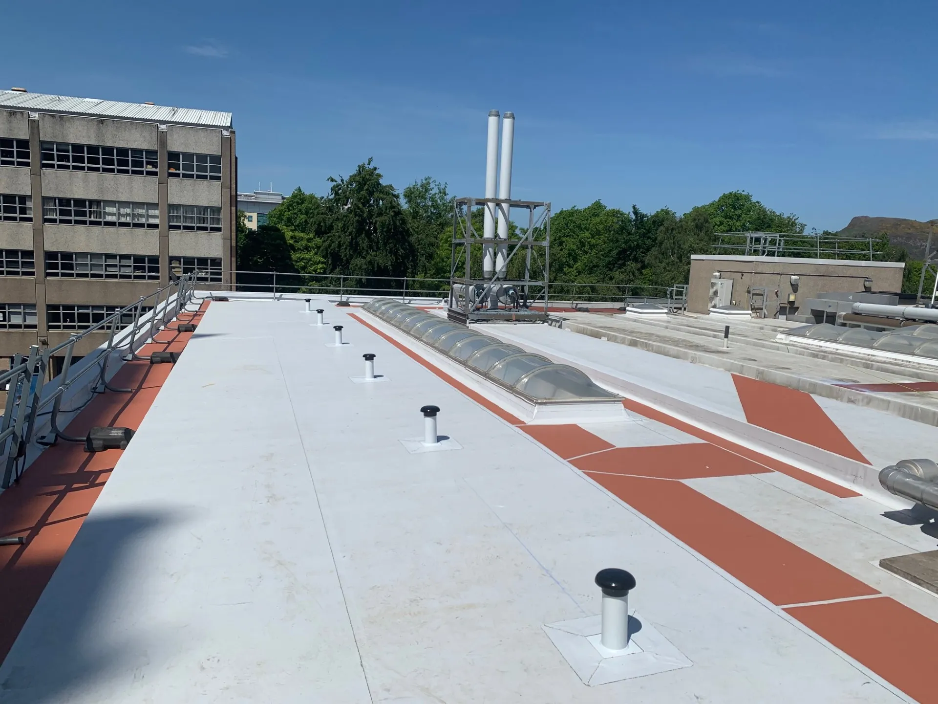 Sika single ply membrane roofing Scotland by Modern Roofing