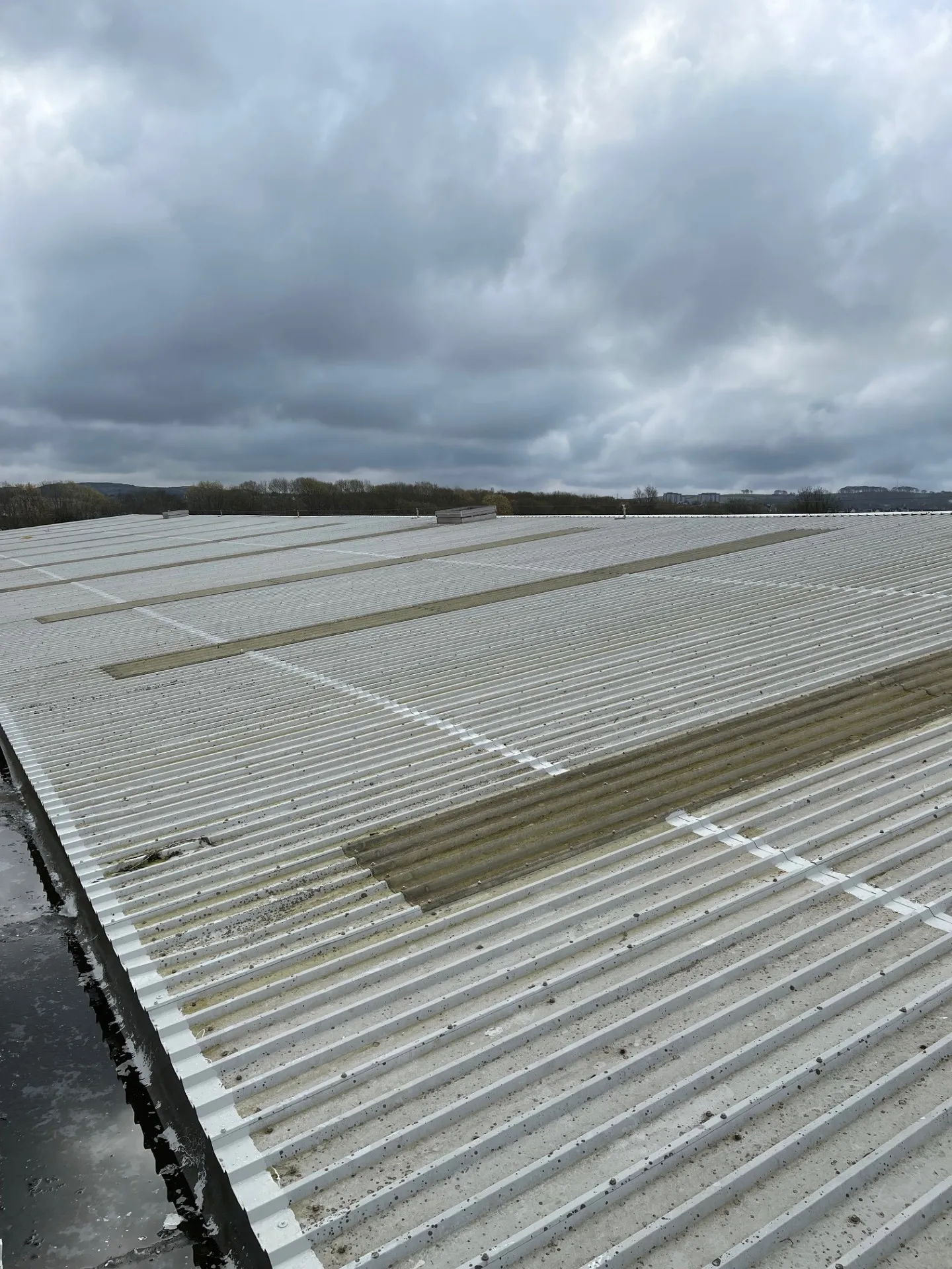 Cut edge corrosion works completed by Modern Roofing Scotland