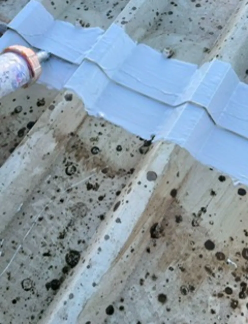 Detail treatment as part of the cut edge corrosion works.
