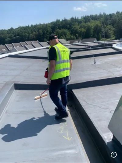 Industrial roof integrity testing and leak detection by Modern Roofing Scotland