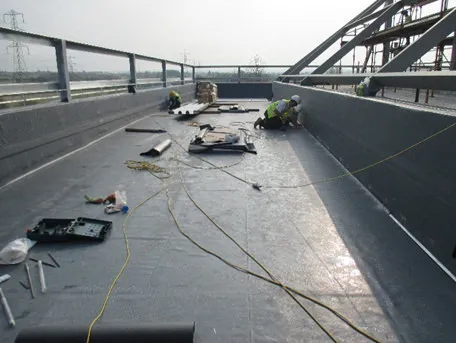 Sika membrane roof works for housing association property in the Lothians