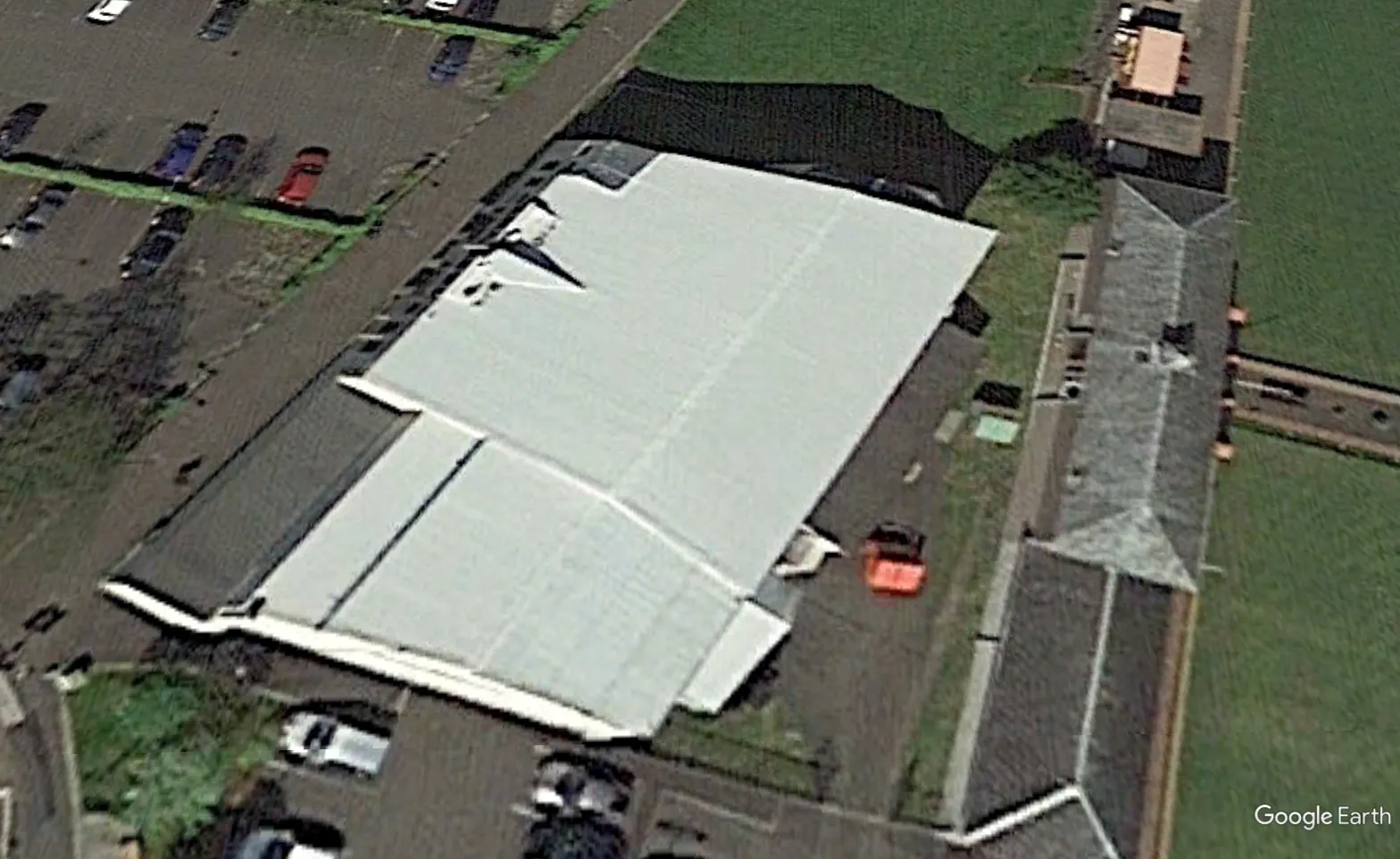 Scaffold and controlled roof access at Carlton Bingo Dumbarton